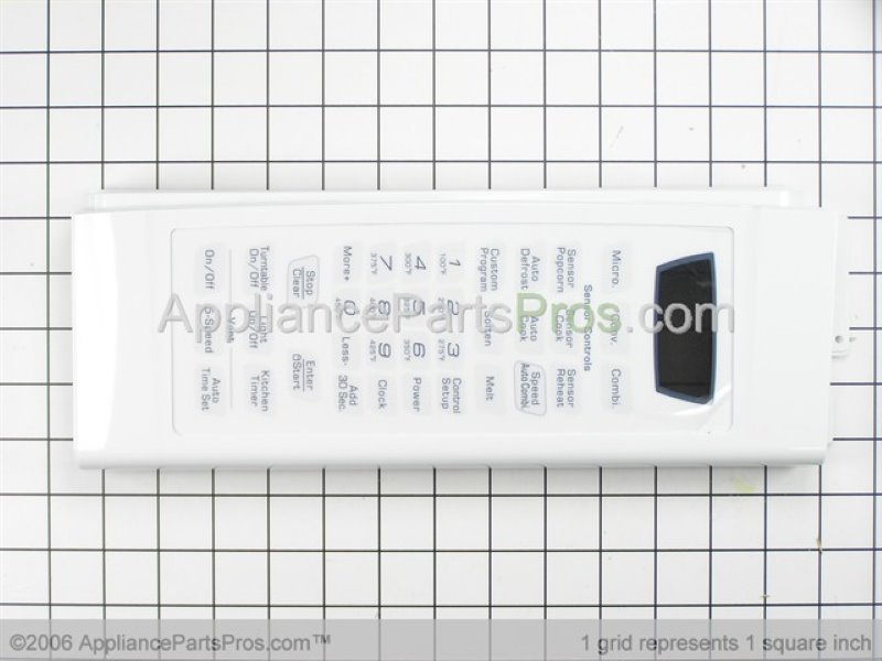 Amana microwave Control Panel Switch (part number 53001491), the component to check for code E03