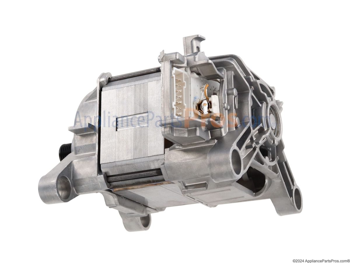 Bosch washer motor part photo, the component usually involved when F21 (motor fault) appears