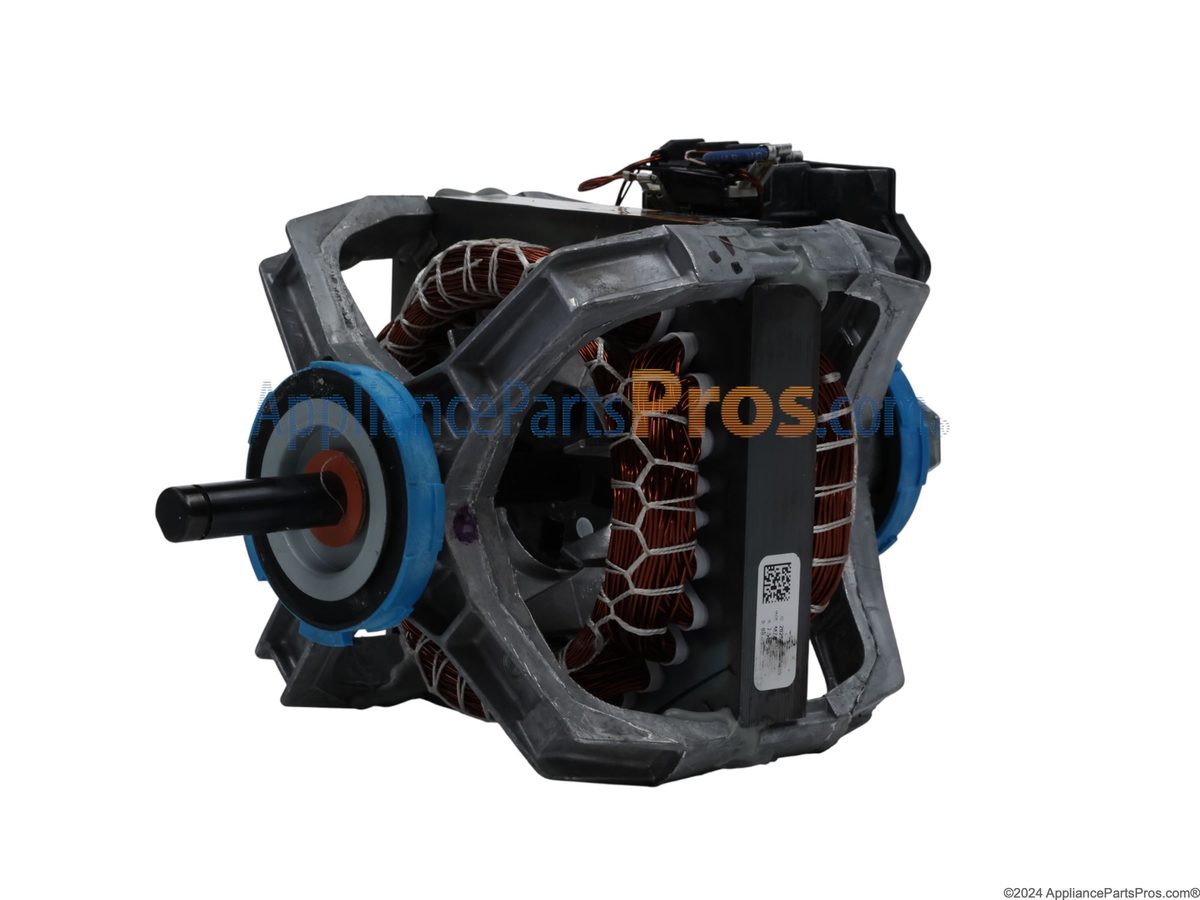 Electrolux dryer E51: example dryer drive motor (part 8581341966035), representative part photo for this code