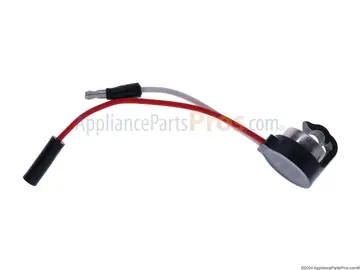 Electrolux refrigerator E2: example defrost thermostat / sensor (part 297216600), representative part photo for this code