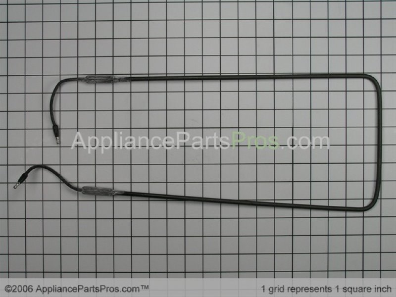 Electrolux refrigerator E3: example defrost heater (part 218169802), representative part photo for this code