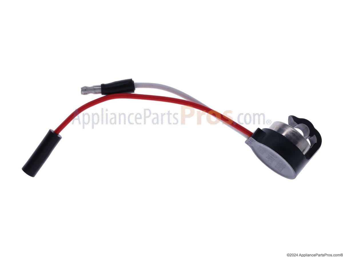 Frigidaire refrigerator SY FS: example defrost thermostat / sensor (part 297216600), representative part photo for this code