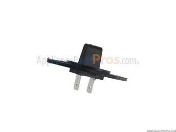 GE dryer E24: example dryer thermistor (part WE04X20685), representative part photo for this code