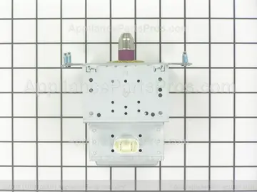 GE microwave F1: example magnetron (part WB27X10939), representative part photo for this code