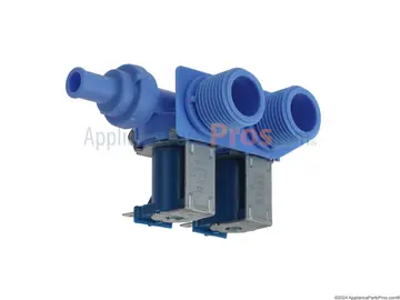 GE washer E25: example water inlet valve (part WH13X10023), representative part photo for this code