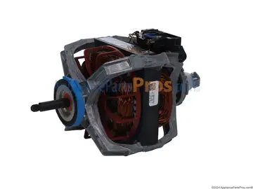 Kenmore dryer motor part photo, the component usually involved when LE (motor locked (lg-built)) appears