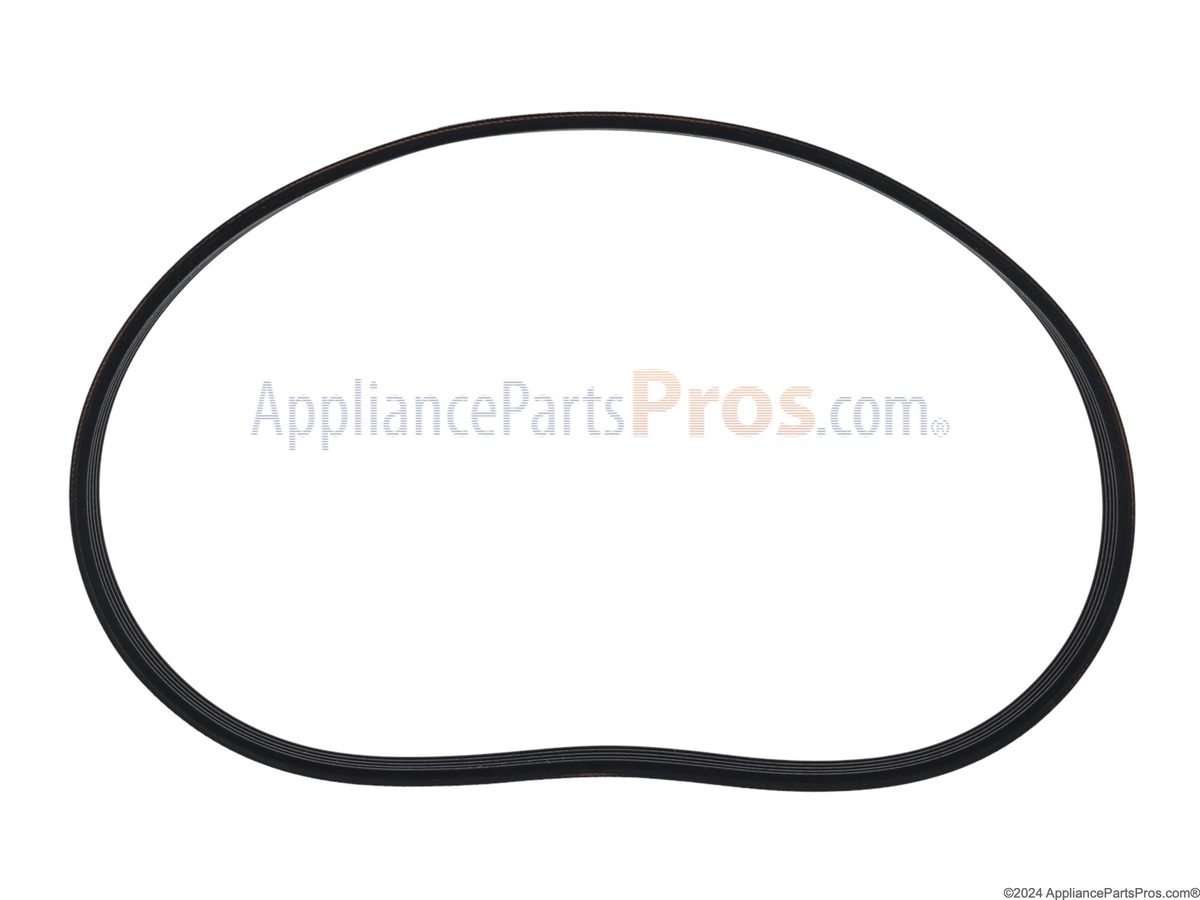 Kenmore washer belt part photo, the component usually involved when F7E1 (motor / drive error (whirlpool-built)) appears