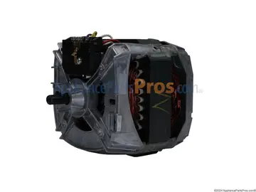 Kenmore washer motor part photo, the component usually involved when LE (motor locked error (lg-built)) appears