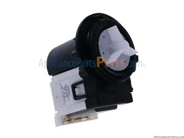 Kenmore washer drain pump part photo, the component usually involved when OE (drain error (lg-built)) appears
