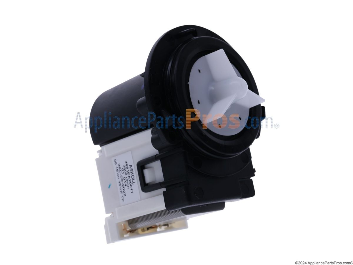 Kenmore washer drain pump part photo, the component usually involved when OE (drain error (lg-built)) appears