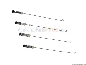 Kenmore washer shock absorber part photo, the component usually involved when UE (unbalanced load error (lg-built)) appears