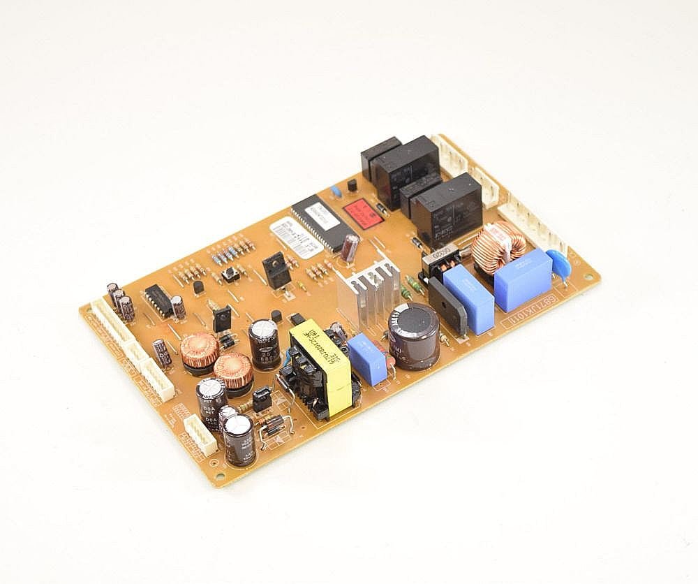 Main control board for an LG refrigerator, a part commonly involved in the Demo code