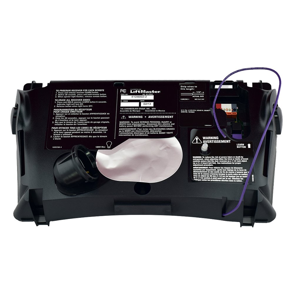 LiftMaster commercial operator code MAS 5 blinks: logic board