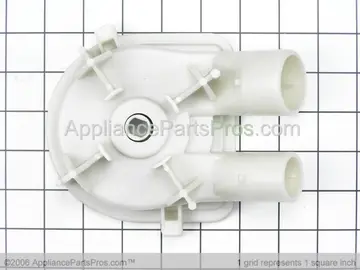 Maytag washer Pump Assembly (part number WP3363394), the component to check for code F0 E2