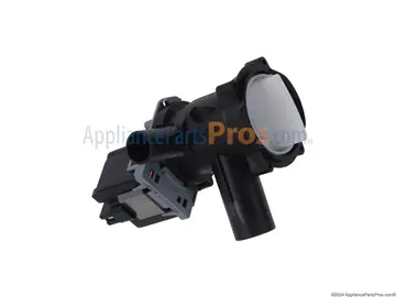 Stand-in photo of a washer drain pump part (Bosch-made, used because the photo source does not list Miele parts) for the Miele F39 water inlet / pressure sensor fault fault