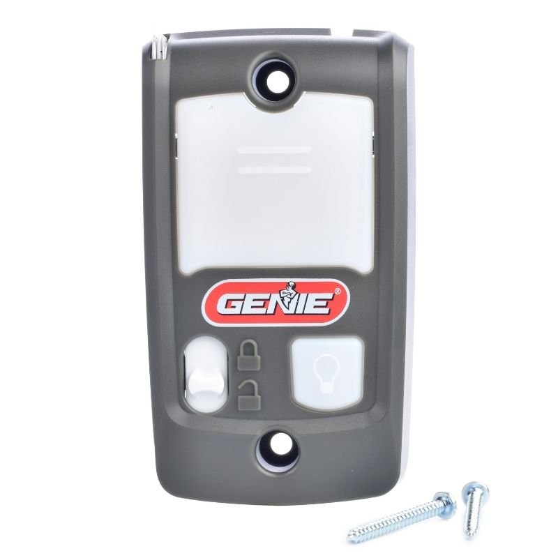 Overhead Door opener code Green LED 4 blinks: wall console (Genie-built opener part image shown as a generic reference)