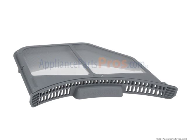 Samsung Dryer Lint Filter Assembly (part DC97-17965A), shown as the reference photo for code C90