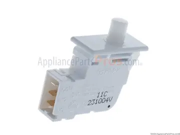 Samsung Dryer Door Switch (part DC64-00828B), shown as the reference photo for code dC