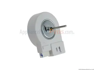 Samsung Refrigerator Fan Motor (part DA31-00146B), shown as the reference photo for code 22E