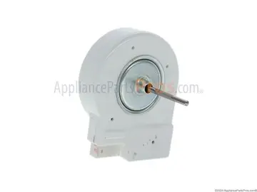 Samsung Refrigerator Evaporator Fan Motor (part DA31-00146H), shown as the reference photo for code 40E