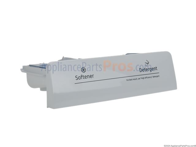 Samsung Washer Detergent Dispenser Drawer Assembly (part DC97-16963G), shown as the reference photo for code SUd