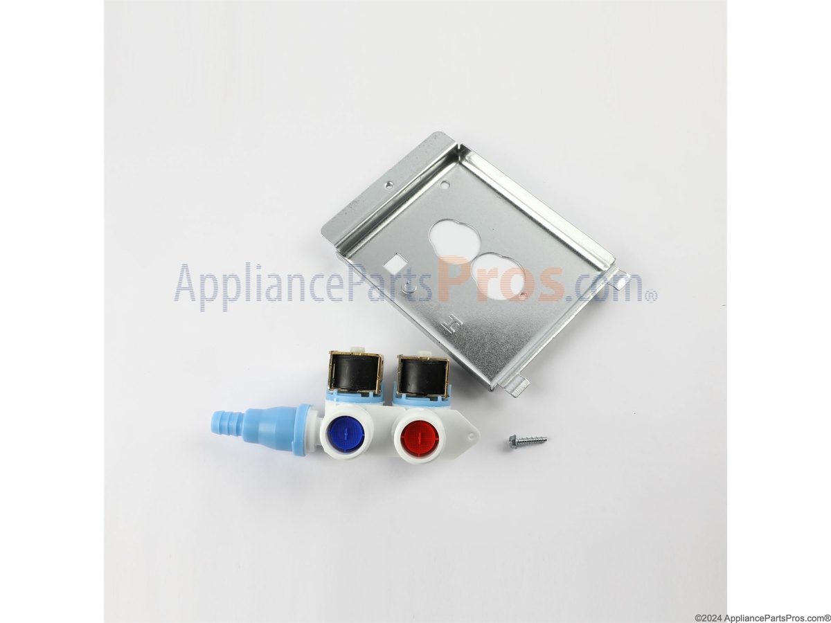 Speed Queen washer water inlet valve part photo, the component usually involved when EF (fill error) appears