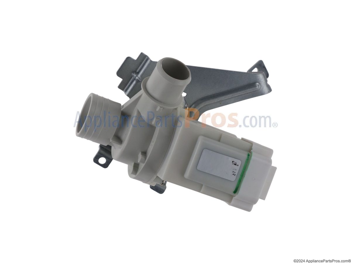 Speed Queen washer drain pump part photo, the component usually involved when Eo (drain error) appears
