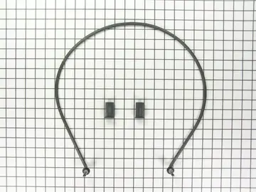 Whirlpool dishwasher Heater (part number W10518394), the component to check for code F4E2